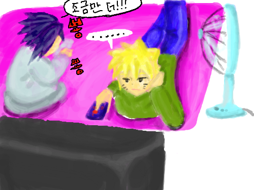 나루사스의 현실적인 14살짜리의 사생활 : 이게 14살이 해야될 일이야 스케치판 ,sketchpan