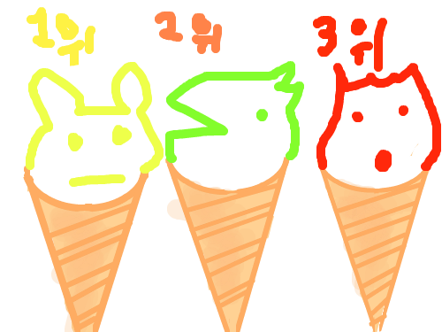 괴물바 : 괴물아이스크림팔아요공짜 스케치판 ,sketchpan