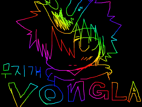 무지개봉고레 : 무지개봉고레 스케치판 ,sketchpan