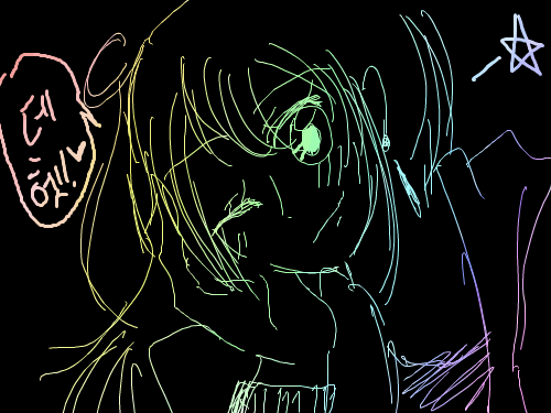 데헷!★ : ..뭐지!?그냥여자? 스케치판 ,sketchpan