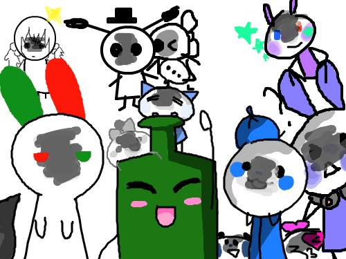 노려보고이따 : 노려보고 이따...! 스케치판 ,sketchpan