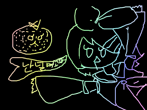 귤을 먹고픈 린 : 아놔.. 내가 그리는건 다 망친것같아 스케치판 ,sketchpan