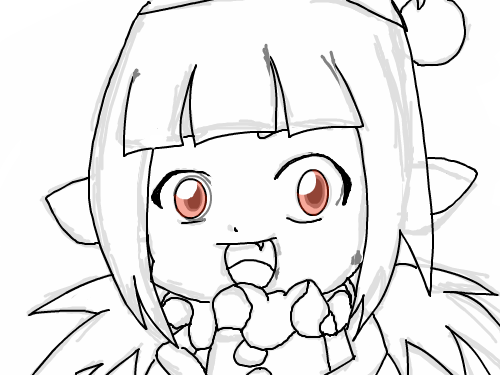 망친것같아 : 색칠점여 스케치판 ,sketchpan