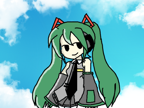 미쿠미쿠 : ㅎㅎㅎㅎ 스케치판 ,sketchpan