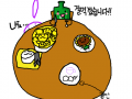 나도........... : 저두 먹을래요 스케치판 ,sketchpan