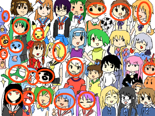 20명이면...? : 오타쿤가? 스케치판 ,sketchpan