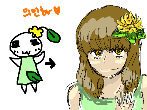 의인화~ : 허접?..... 스케치판 ,sketchpan