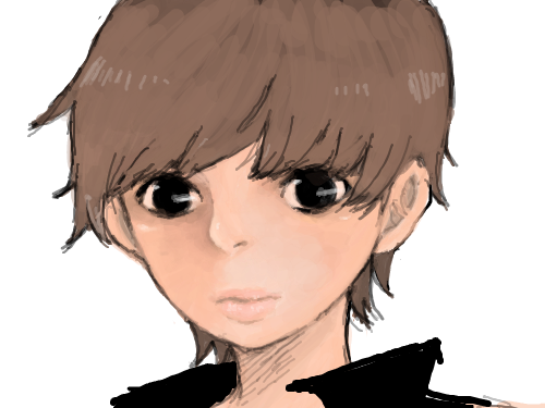 남자 : 느끼하게생겼네 스케치판 ,sketchpan