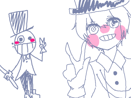 의인화! : 뿅뿅뿅뿅!! 스케치판 ,sketchpan