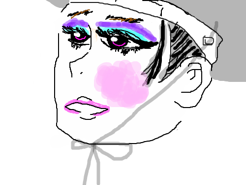 화장후!! : 와우 대변신 !! 스케치판 ,sketchpan