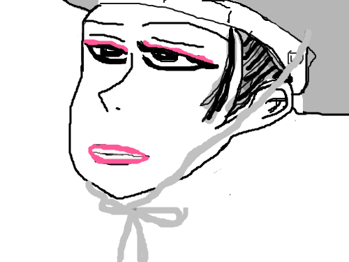 여장 : 여장한 선비입니다^^ 스케치판 ,sketchpan