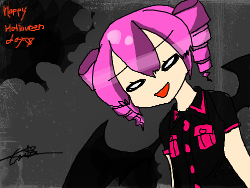 halloween : happy halloweenday~ -테토- 스케치판 ,sketchpan