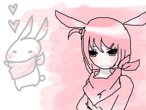 이읜화완성! : 마우스작 스케치판 ,sketchpan