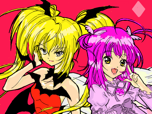 세라와 아무 : 드디어 완성했슴당~~~~세라와 아무!!!! 스케치판 ,sketchpan