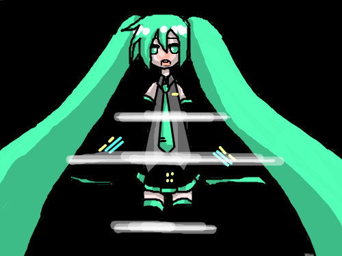 하츠네미쿠의 소실 : 마우스작 스케치판 ,sketchpan