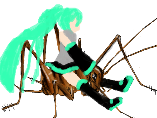 꼽등미쿠 : ㅎㅎㅎㅎ 스케치판 ,sketchpan