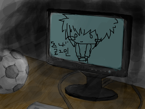 츠나 님께서 접속하셧습다 : 츠나 님계서 게임 하시넹? 스케치판 ,sketchpan