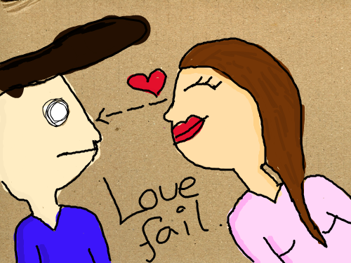 love fail : Just a simple love fail 스케치판 ,sketchpan