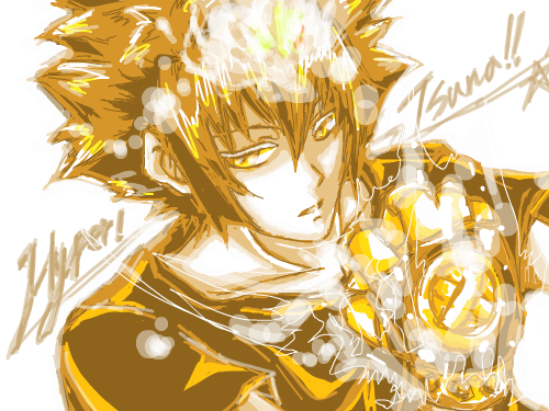 Hyper Tusuna : 10대보스중하나 스케치판 ,sketchpan