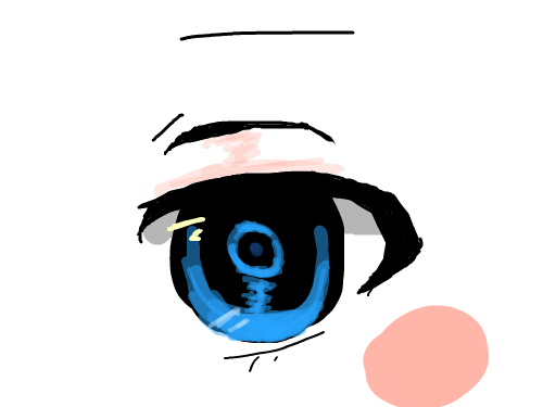 눈까르,ㅡ : 설명따위엿먹어라 스케치판 ,sketchpan