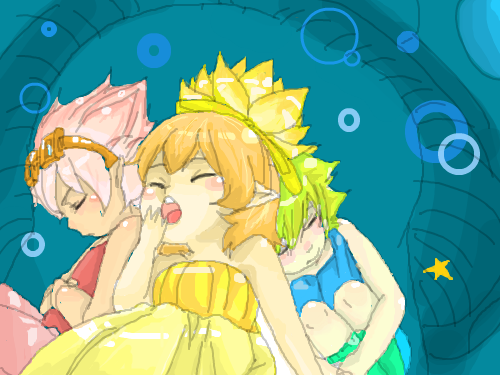 요정 : 읭 귀요미들을 이렇게 망쳐놓다니...죄송해요ㅠㅠ 스케치판 ,sketchpan