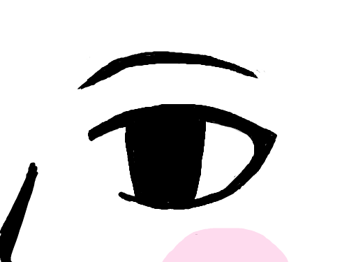 눈빛은강하지만볼은 발그레 : 눈빛은흔들리지않고강해지려고노력하지만볼은발그레하다 스케치판 ,sketchpan