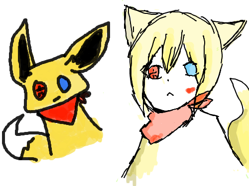 의인화 : ㅋㅋㅋㅋ 스케치판 ,sketchpan