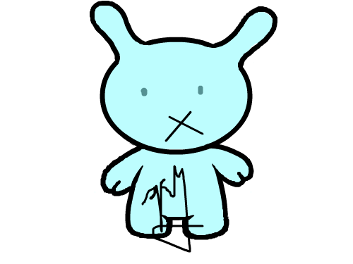 스카이신개념토끼 : 신개념적이다 스케치판 ,sketchpan