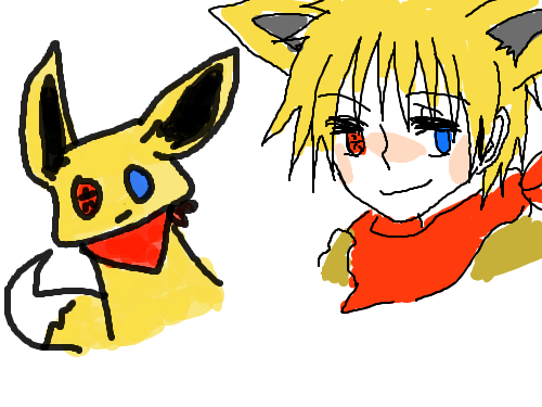 의인화 22 : 해봤습니다. 스케치판 ,sketchpan