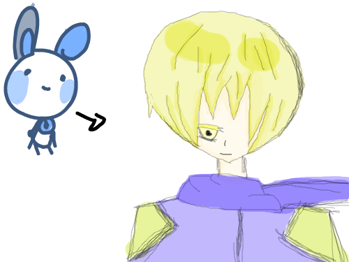 뇨룡7 : 뇨룡욘룡 스케치판 ,sketchpan