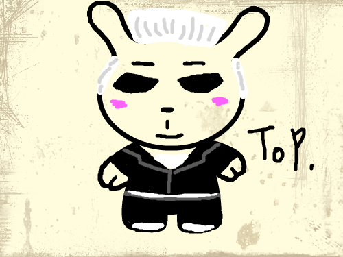 TOP토낔ㅋㅋㅋㅋ : 후...머리 색이 안보이길래 배경..넣었어요...ㅋ 스케치판 ,sketchpan
