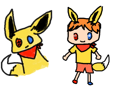 도해의 의인화 : 의인화 입니다 스케치판 ,sketchpan