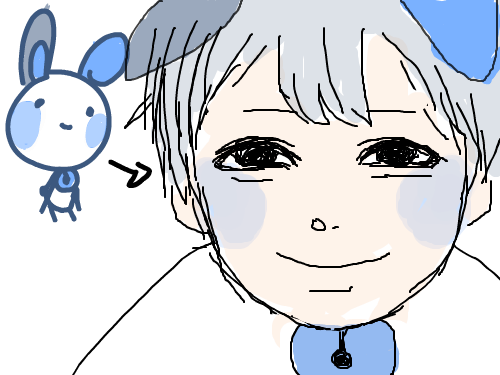 의인화 : 하핳ㅎ핳 스케치판 ,sketchpan