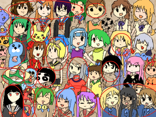 오타쿠 테스트 : ...난 오타쿠? 스케치판 ,sketchpan