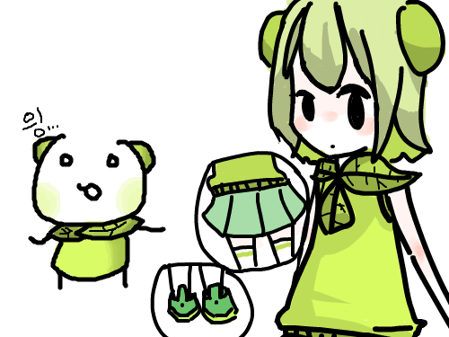 푸폰언니 의인화 ㅇ▽ㅇ! : 맘에 안든다면 미안.. 스케치판 ,sketchpan