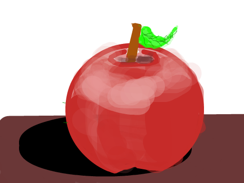 사과 : 사과입니다 스케치판 ,sketchpan
