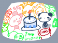 불루님 생축이요~ : 정말 축하 드려요 오오오~~~이제 12번째?11번째 생일인가요?진심으로 축하드려요ㅎ3ㅎ 스케치판 ,sketchpan