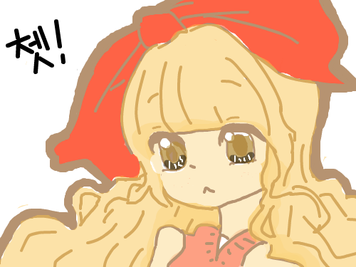 곰팅이 : 미워....날 두고.... 스케치판 ,sketchpan