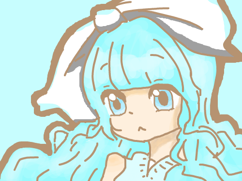 sky blue girl : sky blue girl♥ 스케치판 ,sketchpan