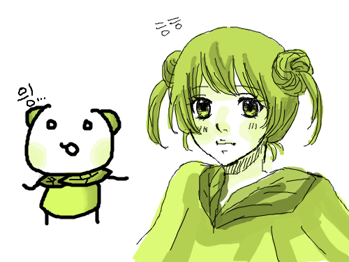 여그리기2 : 아...... 스케치판 ,sketchpan