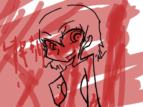 살인마 : 흐익!ㅋ 스케치판 ,sketchpan