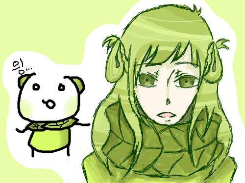 의인화ㅋ : 포토샵 꺼져 이제 스케치만으로만 그림그릴테다 스케치판 ,sketchpan