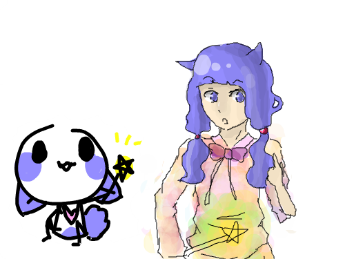 의인화 : 절대 옷 채색하기 귀찮았던게 아님 스케치판 ,sketchpan