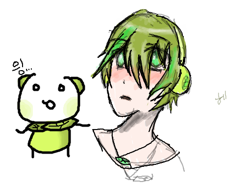 ajdjd : 이번엔 ㄱ...곰? 스케치판 ,sketchpan