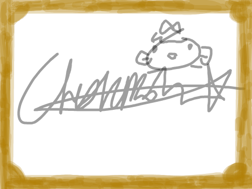 제싸인-_-♡ : 미안뇨... 스케치판 ,sketchpan