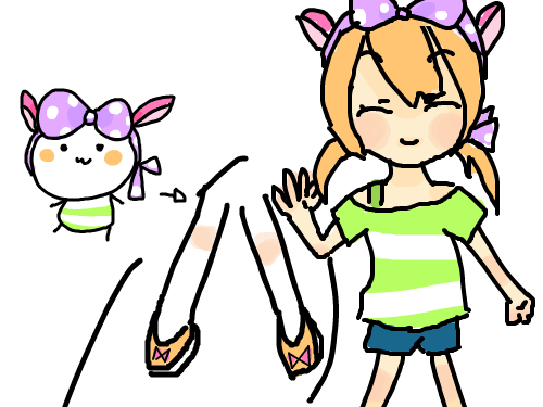 깜빡햇다 : 신발을.... 스케치판 ,sketchpan