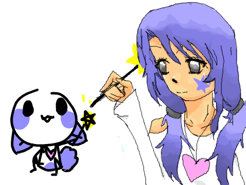 의인화 : 좀 이상한거같기도 하고 아닌거 같기도한... 스케치판 ,sketchpan