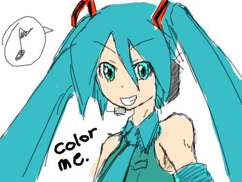 이거슨 미쿠가미쿠가 아니야 : 이거슨 미쿠가미쿠가 아니야 스케치판 ,sketchpan