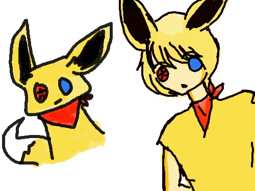 의인화 끝 : 이건 여자가여자가 아니야 스케치판 ,sketchpan