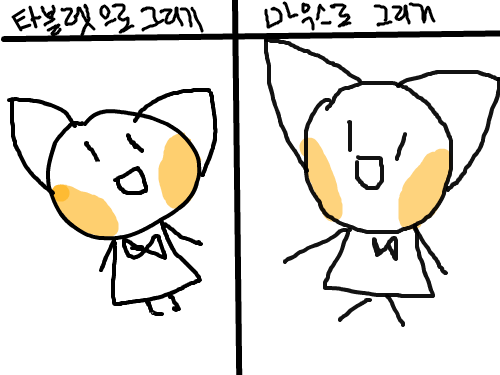 이응 : 되따 ㅋㅋㅋ 스케치판 ,sketchpan